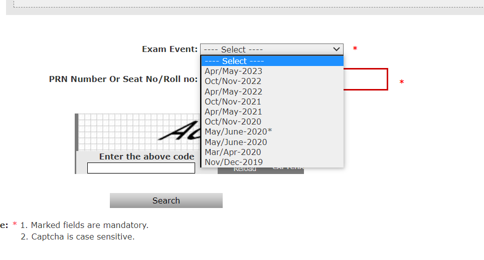 BAMU Result 2023