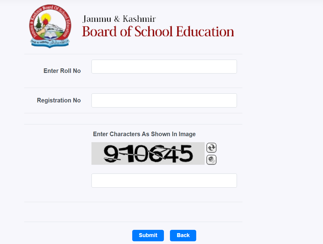 JKBOSE 12th Result