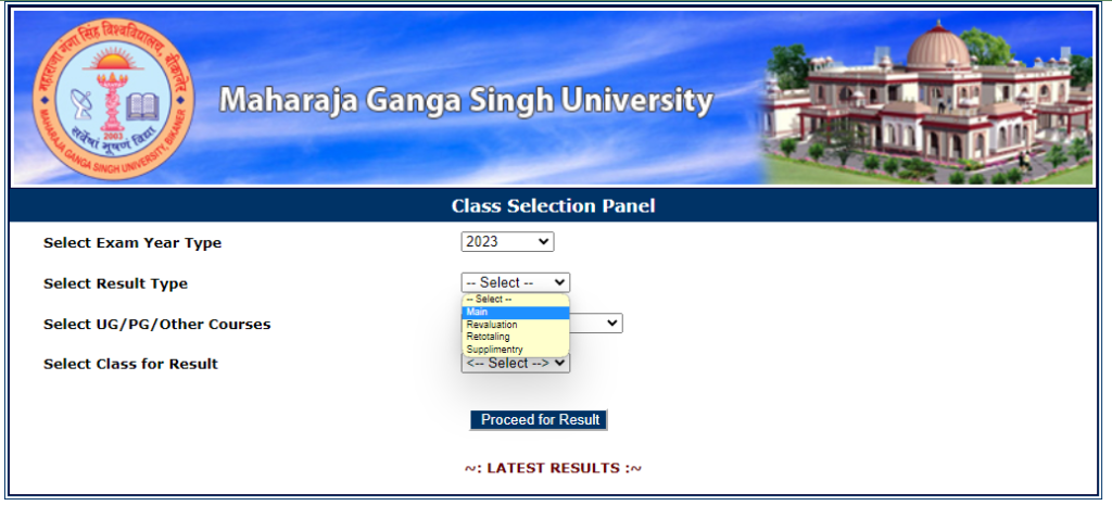 MGSU Result 2023 Revaluation