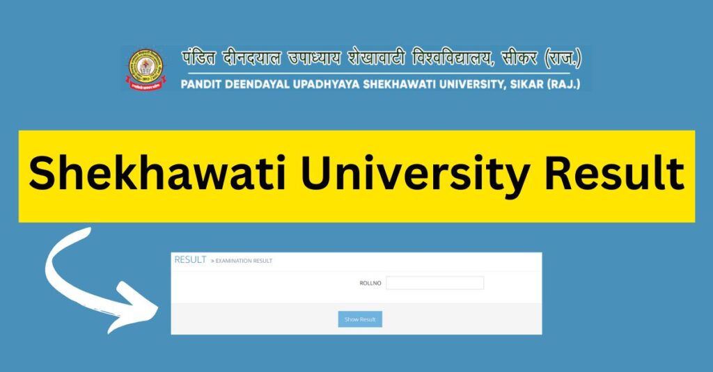 Shekhawati-University-Result-2022