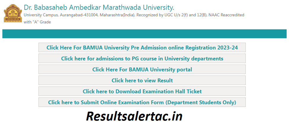 BAMU Result 2023