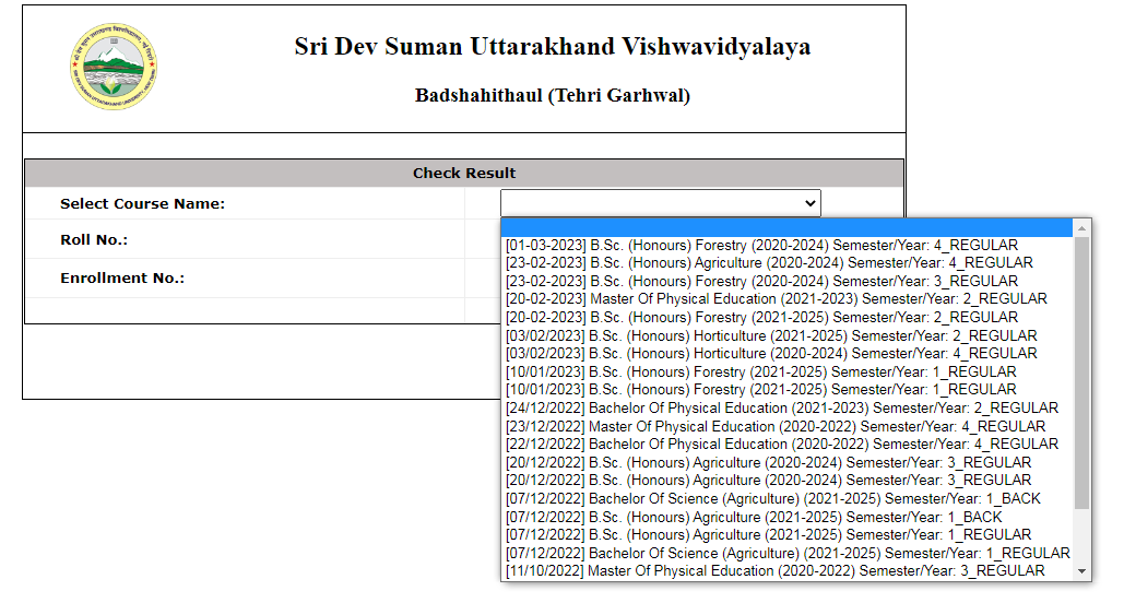 SDSUV Result 2023